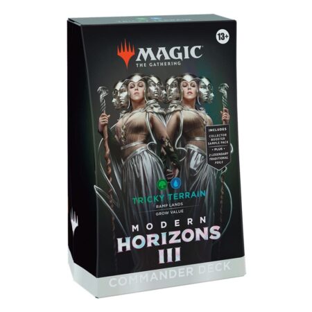 Magic The Gathering Horizons du Modern 3 : Commander Tricky Terrain VO (Anglais)