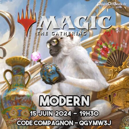 MAGIC TOURNOIS MODERN - 15.06.24 - 19H30