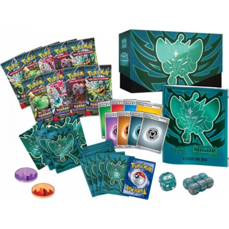 Pokémon EV06 : Coffret Dresseur d'Élite - Mascarade Crépusculaire Écarlate et Violet