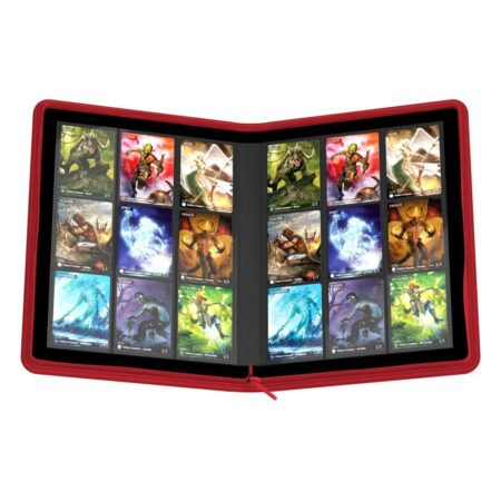 Ultimate Guard Zipfolio Xenoskin Rouge 360 cartes