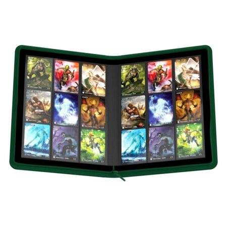 Ultimate Guard Zipfolio Xenoskin Vert 360 cartes