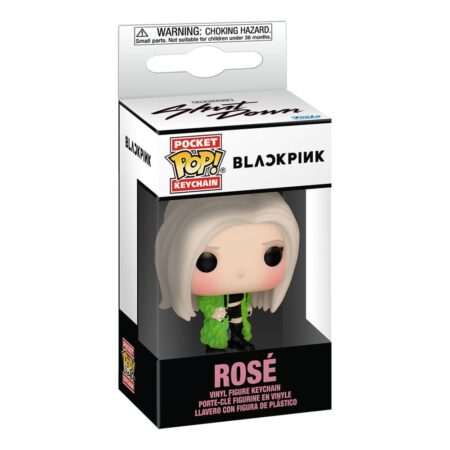 Blackpink présentoir porte-clés Pocket POP! Vinyl Rosé 4 cm