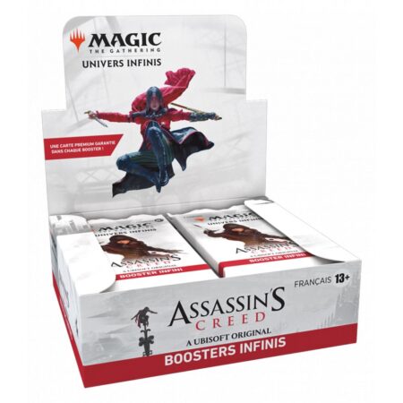 Magic The Gathering Universe Beyond : Assassin's Creed Boîte de 24 Boosters Infini VF (Français)