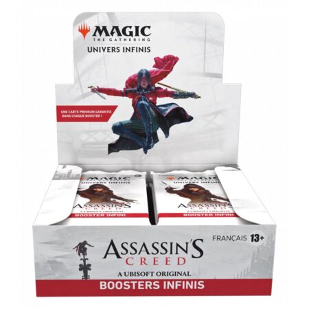 Magic The Gathering Universe Beyond : Assassin's Creed Boîte de 24 Boosters Infini VF (Français)