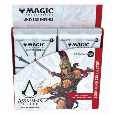 Magic The Gathering Universe Beyond : Assassin's Creed Boites de 12 Boosters Collector VF (Français)