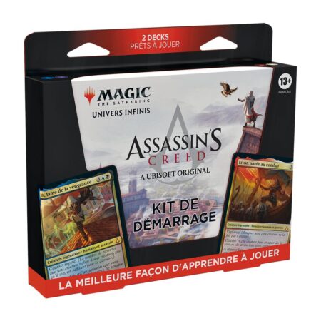 Magic The Gathering Universe Beyond : Assassin's Creed Deck de demarrage VF (Français)