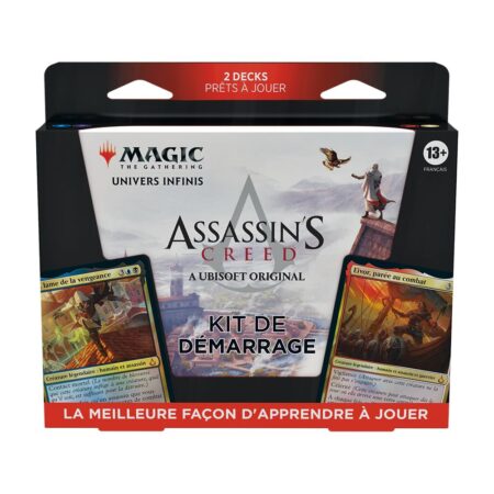 Magic The Gathering Universe Beyond : Assassin's Creed Deck de demarrage VF (Français)