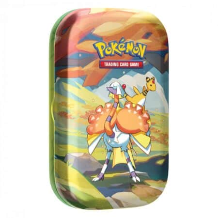 Pokébox Mini Tin Cléopsytra EV6 :  Ecarlate et Violet Mascarade crépusculaire Q2 24