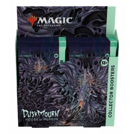 Magic The Gathering Duskmourn House of Horror Boîte de 12 Boosters Collector VO (Anglais)