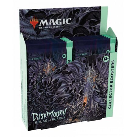 Magic The Gathering Duskmourn House of Horror Boîte de 12 Boosters Collector VO (Anglais)