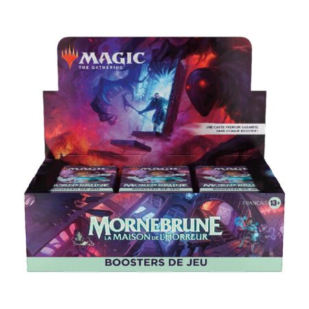 Magic The Gathering Mornebrune La Maison de l'Horreur Boîte de 36 Boosters de Jeu VF (Français)