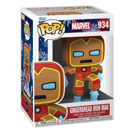 Figurine d'occasion très bon état Marvel Figurine POP! Vinyl Holiday Iron Man 9 cm