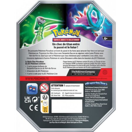 Pokémon Pokébox Mascarade Crépusculaire - Vert-de-Fer EX