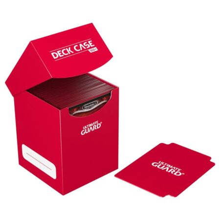 Ultimate Guard boîte pour cartes Deck Case 100+ taille standard Rouge