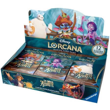 Disney LORCANA - Sixième Chapitre : La Mer Azurite - Display 24 Boosters - Français (VF) - PRÉCOMMANDE