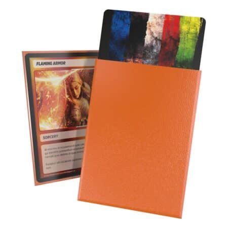 Ultimate Guard 100 Cortex Sleeves Standard Orange Mat