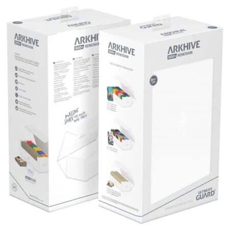 Ultimate Guard Arkhive 800+ XenoSkin Monocolor Blanc