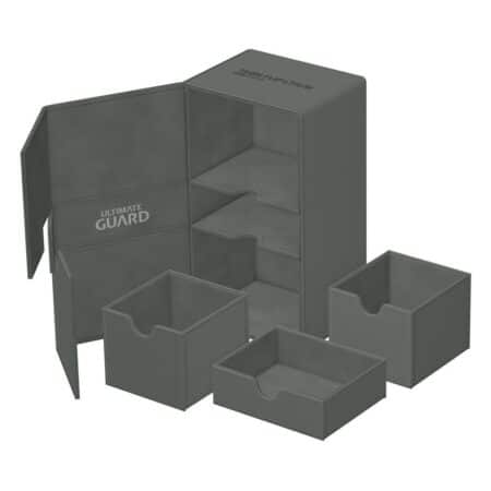 Ultimate Guard Twin Flip`n`Tray 200+ XenoSkin Gris