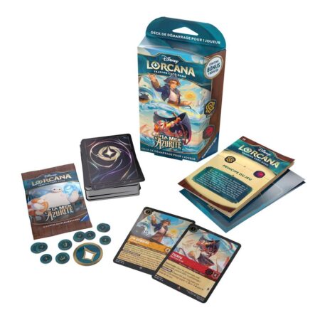 Disney LORCANA - Sixième Chapitre : La Mer Azurite - Deck Gogo et Gadget (Émeraude Saphir) - Français (VF) - PRÉCOMMANDE