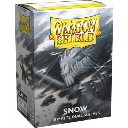 Dragon Shield Dual Matte Snow Nirin 100 pochettes