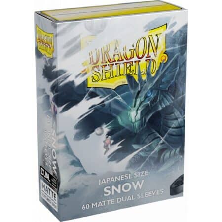 Dragon Shield Dual Matte Snow Nirin 60 pochettes Format Japonais