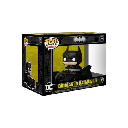 DC Batman 85 ans N°522 Pop ! Batman & Batmobile 9 cm