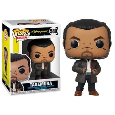 Cyberpunk 2077 POP! Games Vinyl Figurine Takemura 9 cm