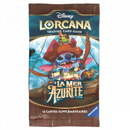 Disney LORCANA - Sixième Chapitre : La Mer Azurite - Booster - Français (VF) - PRÉCOMMANDE