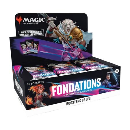 Magic The Gathering - Fondation - Boîte de 36 Boosters de jeu - Français (VF) - PRÉCOMMANDE