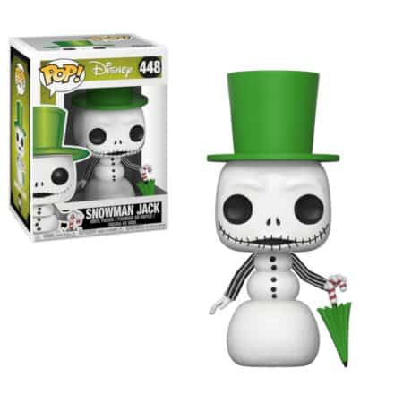 Figurine d'occasion en état correct  Jack Skellington Snowman Jack N°448 Pop! L'étrange Noël de Mister Jack