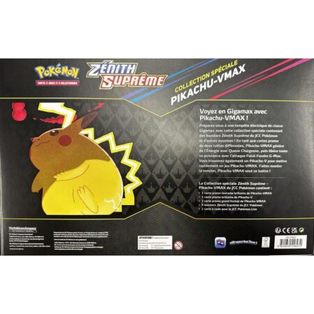 Pokémon Coffret 5 boosters – Zénith Suprême – Coffret V-Max Pikachu