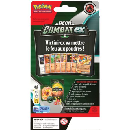 Pokémon Deck Combat Ex - Victini Ex - Version française