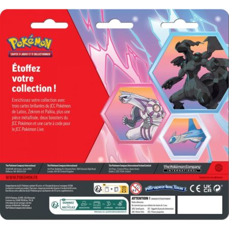 Pokémon Duo Pack Palkia, Zekrom et Latios