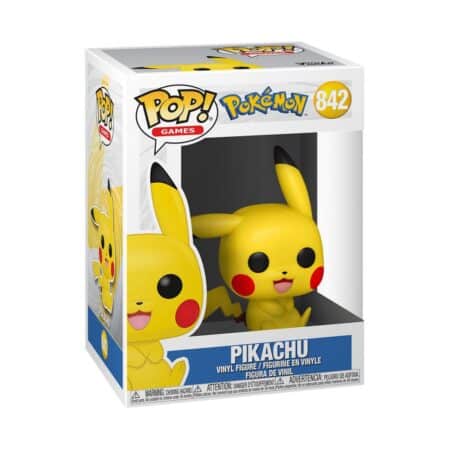 POKEMON POP! Pikachu (Assis) N°842 9cm