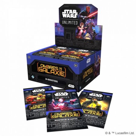 STAR WARS Unlimited - Ombres de la Galaxy - Boîte de 24 Boosters - Français (VF)