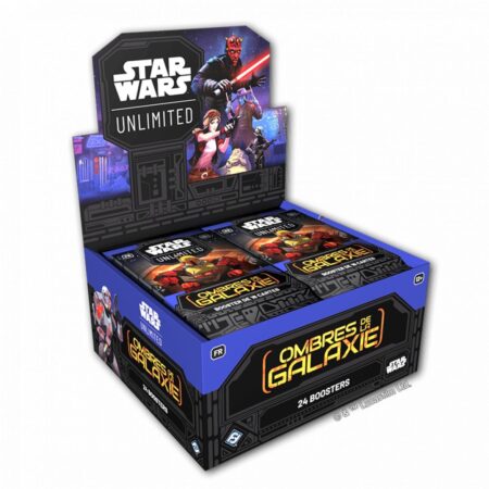 STAR WARS Unlimited - Ombres de la Galaxy - Boîte de 24 Boosters - Français (VF)