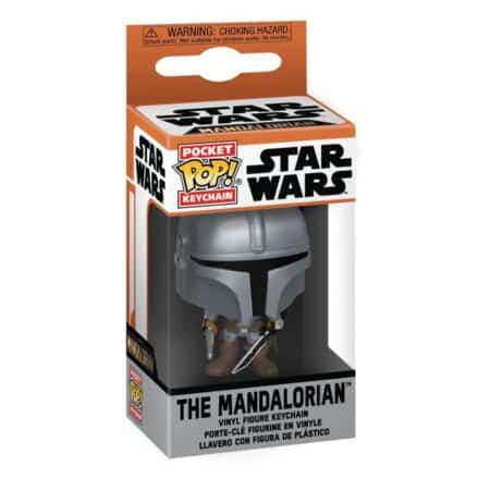 Pocket Pop Keychains - Star Wars : The Mandalorian avec Darksaber