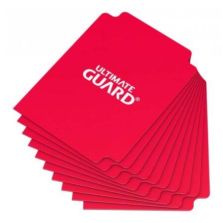 Ultimate Guard 10 Intercalaires (Card Dividers) Standard Rouge