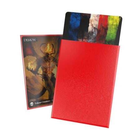 Ultimate Guard 100 Cortex Sleeves Standard Rouge Mat