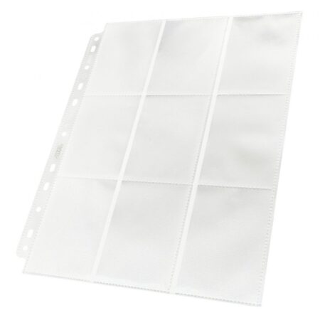 Ultimate Guard 18-Pocket Pages Side-Loading Blanc (50)