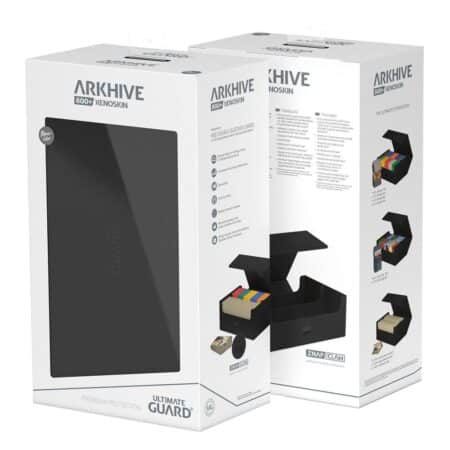 Ultimate Guard Arkhive 800+ XenoSkin Monocolor Noir