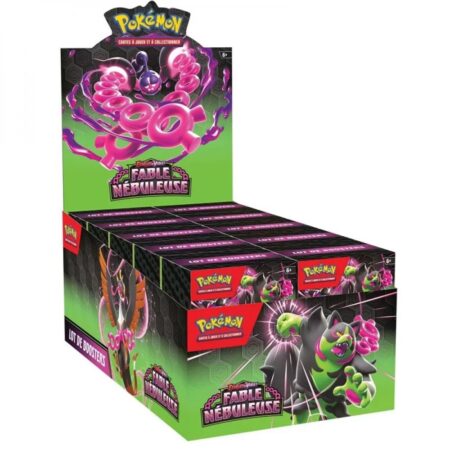 Display scellé de 10 Bundles (6 boosters) Pokémon Fable Nébuleuse EV6.5 VF