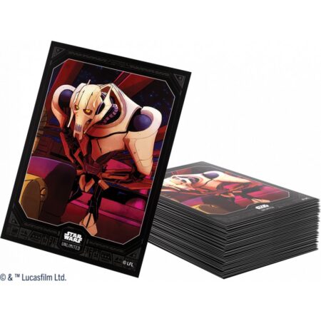 GameGenic : Star Wars Unlimited 60 Art Sleeves : General Grievous (+1 clear sleeve)