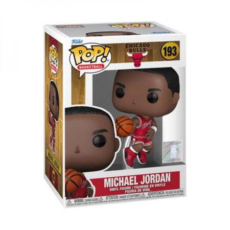 Michael Jordan Bulls Red Jersey Rookie Season N°126 POP! NBA Legends 9cm