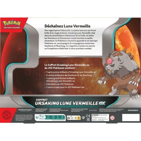 Pokémon Coffret Ursaking Lune Vermeille EX - VF (Version française) - Précommande