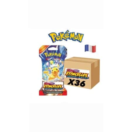 POKÉMON - ÉTINCELLES DÉFERLANTES - Case scellée de 36 Boosters sous Blister - Français (VF)