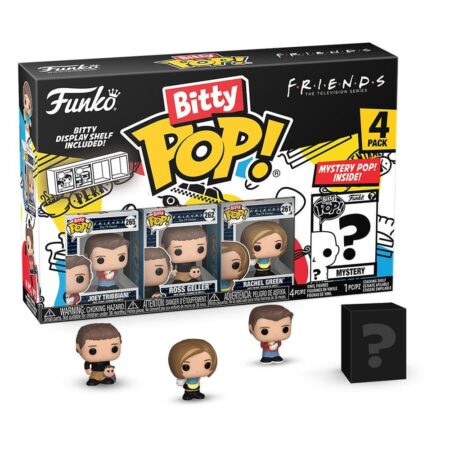 Friends Bitty Pop! Coffret 4 mini Pop! Joey 2,5 cm