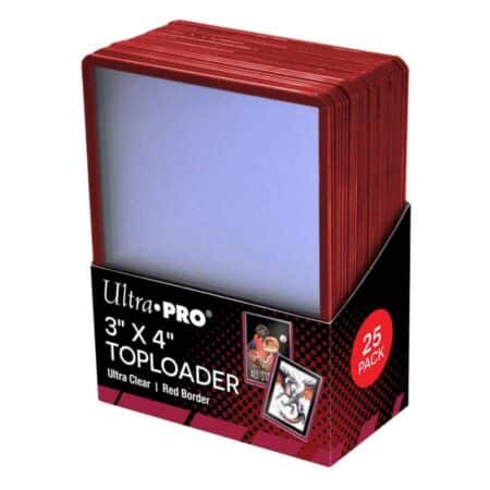 Ultra Pro : Toploader Bordure Rouge