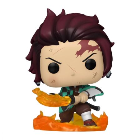 Tanjiro Mouvement du Soleil N°874 Pop! Animation Demon Slayer Figurine 9 cm