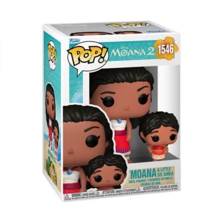 Vaiana (Moana) et Simea N°1546 Pop! Disney Vaiana 2 : La légende du bout du monde Figurine 9 cm